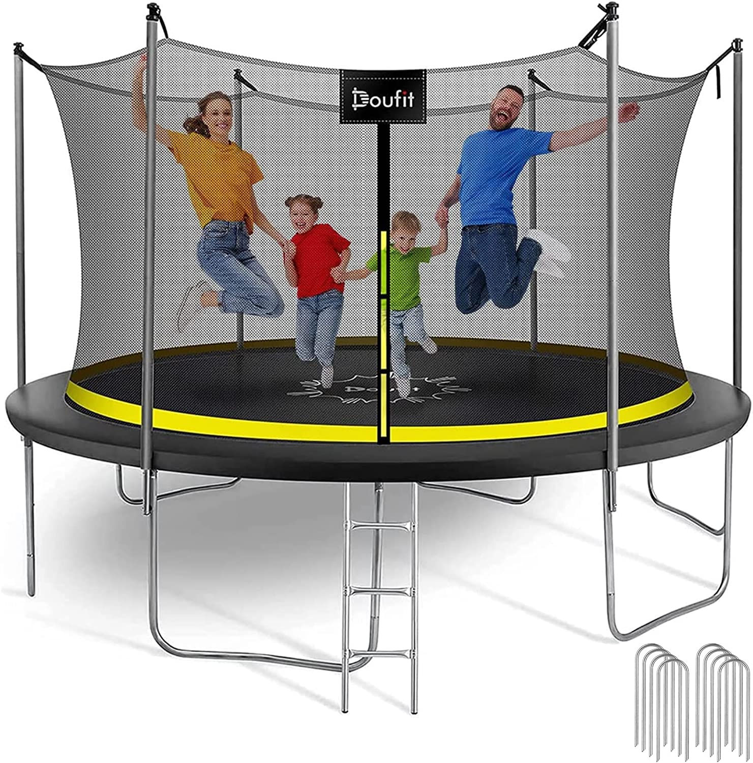 Doufit Safety Certified Weather-Resistant Kid’s Trampoline