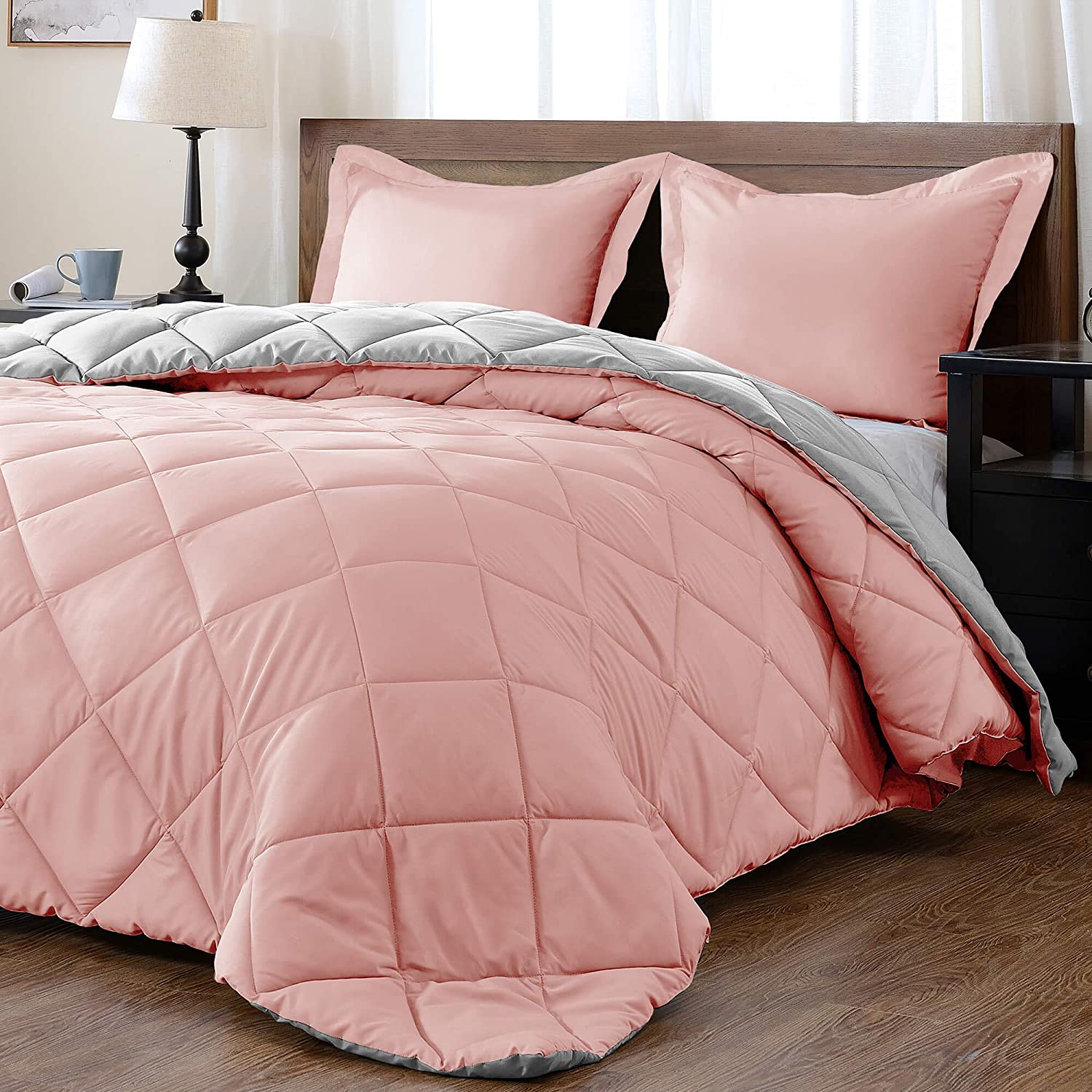 downluxe Down Alternative Lightweight King Comforter Set
