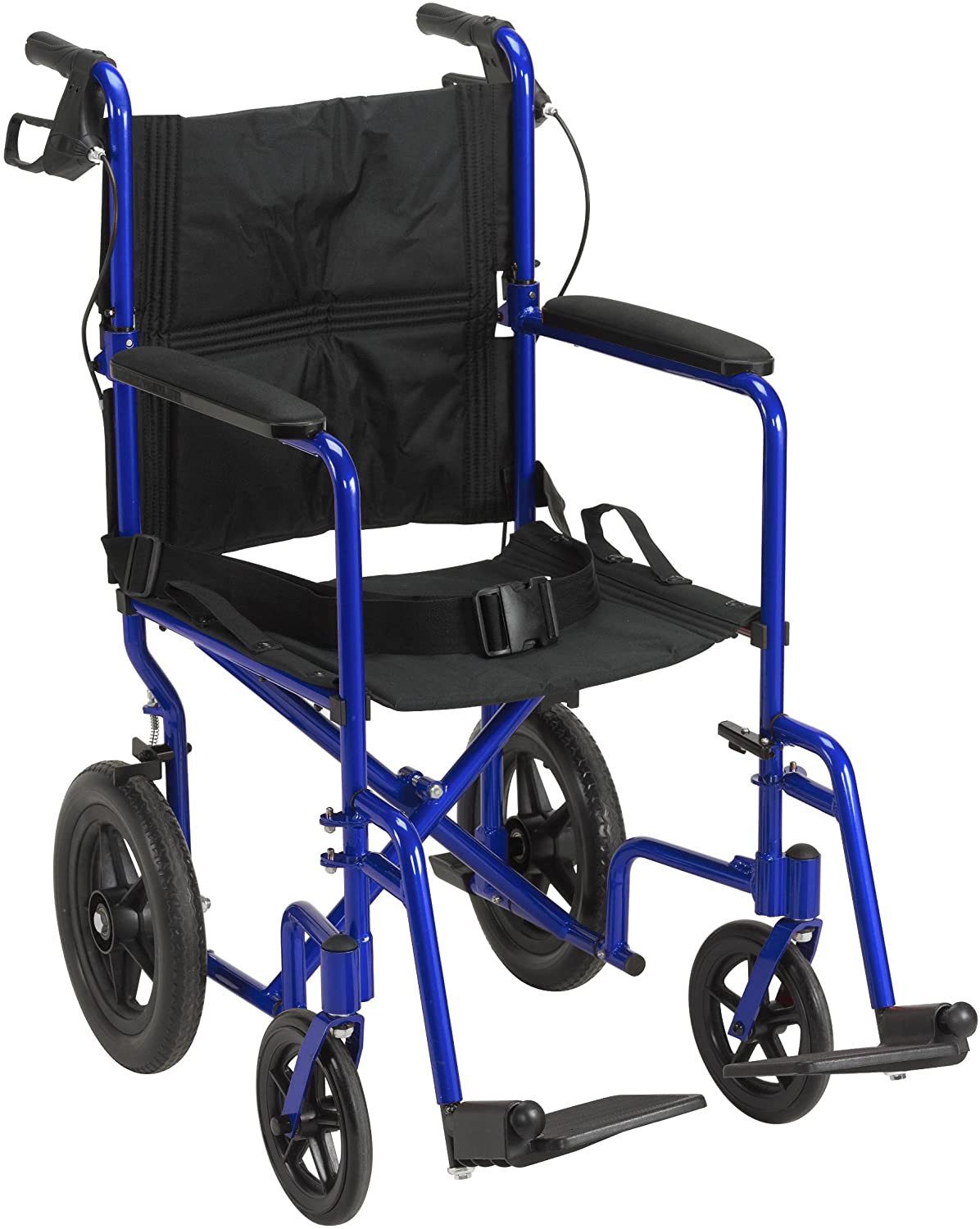 Drive Medical Expedition Transport Wheelchair With Hand Brakes
