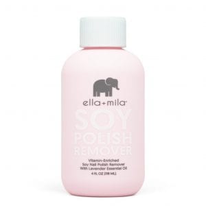 Ella+Mila Vitamin-Enriched Non-Acetone Soy Nail Polish Remover