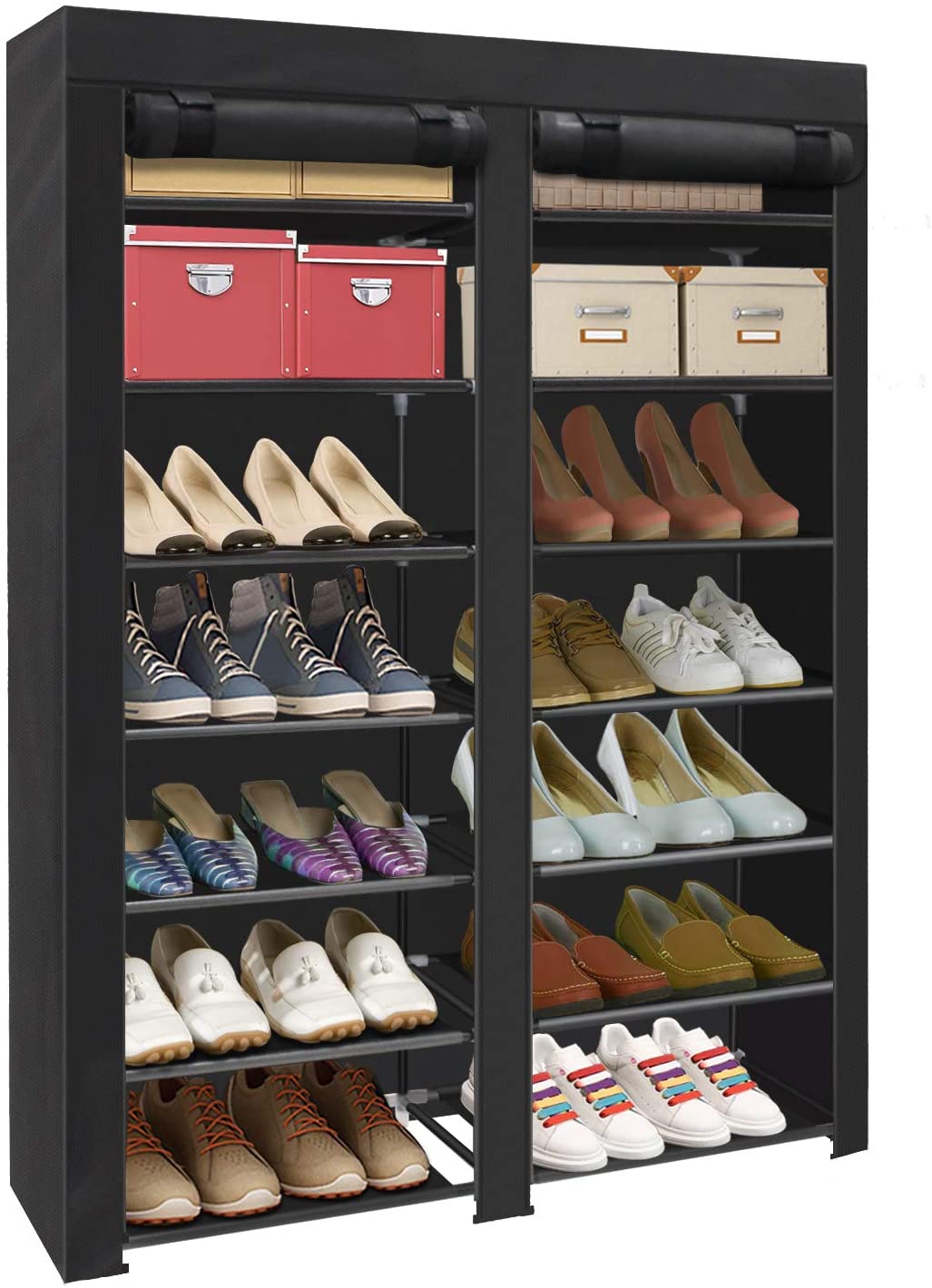 ERONE Shoe Rack Storage Organizer Cabinet