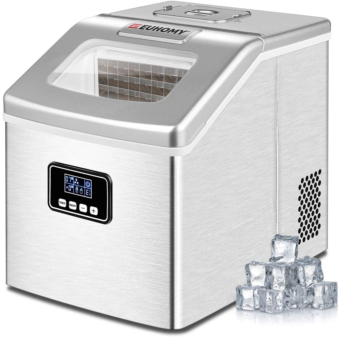 Euhomy Automatic Water Recycling Ice Maker