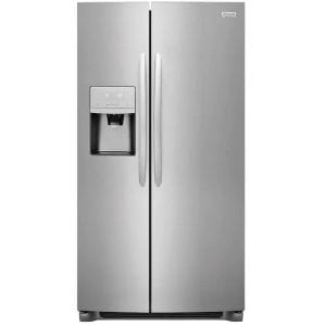 Frigidaire Gallery 25.5 Cubic Foot Side-by-Side Refrigerator With Ice Maker