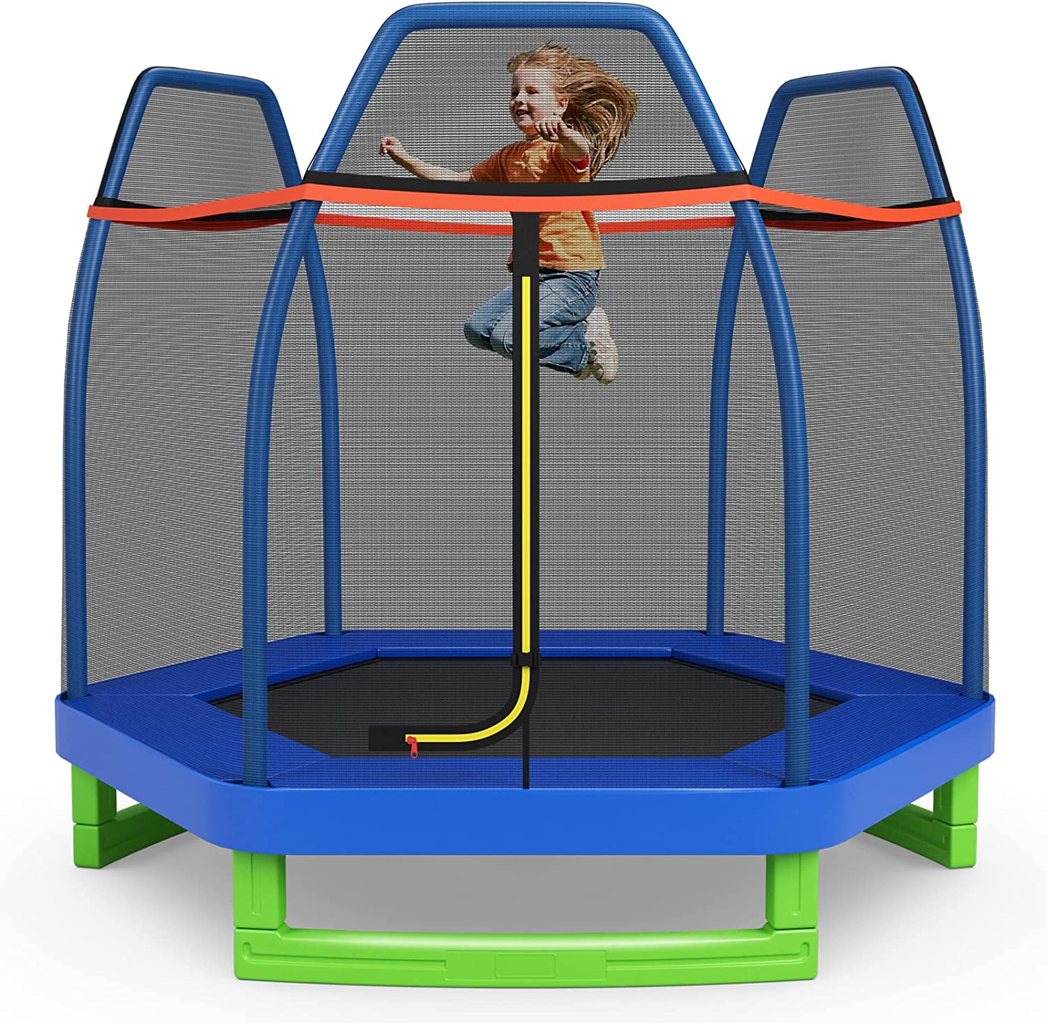 Giantex Zippered Kid’s Trampoline & Safety Enclosure Net