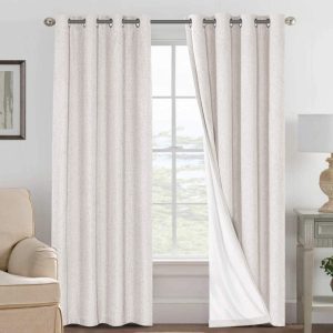 H.VERSAILTEX UV Blocking Eco-Friendly Bedroom Curtains