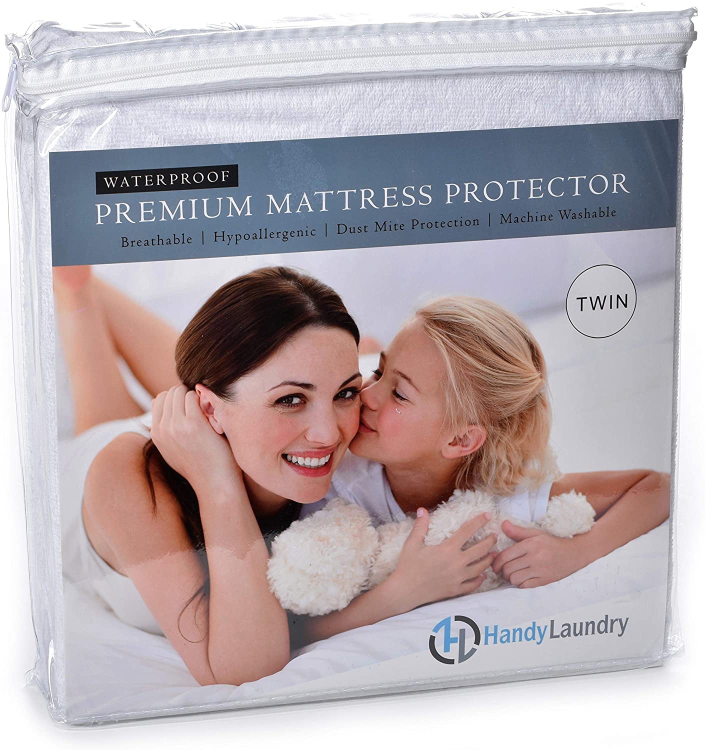 Handy Laundry Dust Mite Protection Twin Waterproof Mattress Protector