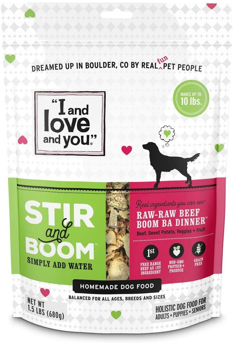 I And Love And You Stir & Bloom Freeze Dried Dog Food Topper