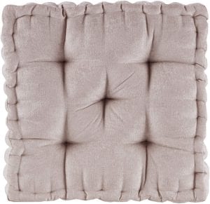Intelligent Design Azza Chenille Tufted Square Throw Pillows