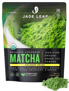 Jade Leaf Ground Organic Matcha Green Tea Powder