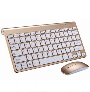 FOCAILAI Jelly Comb Adjustable DPI Wireless Keyboard