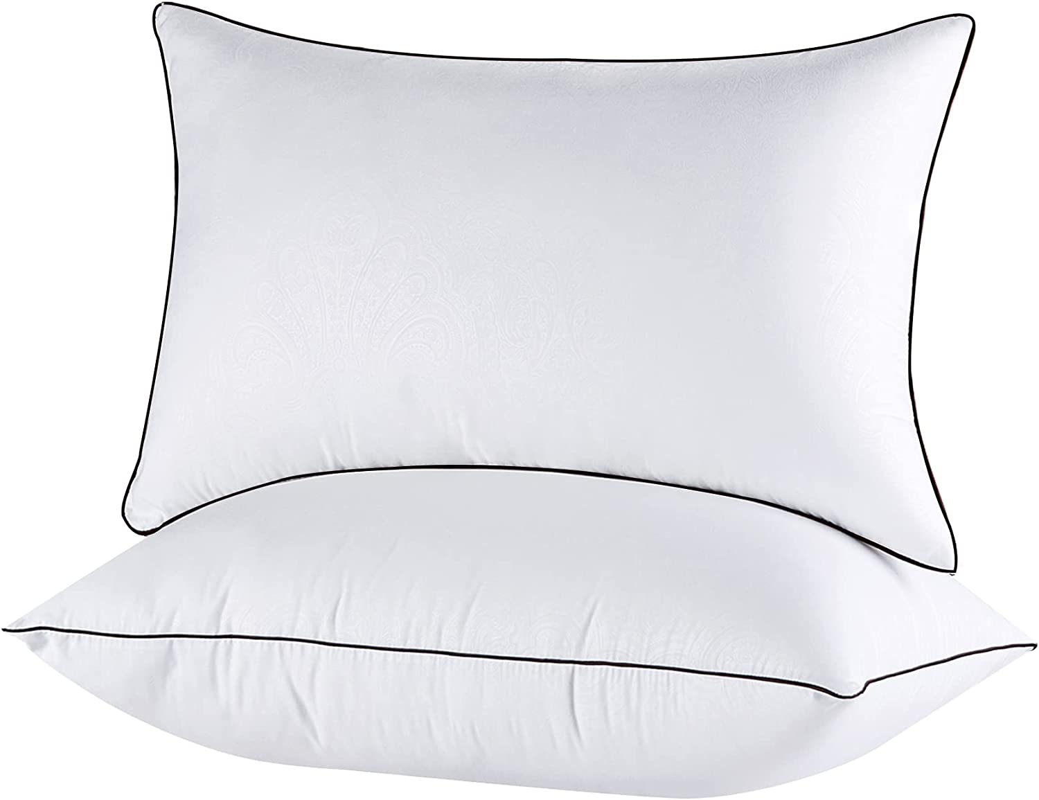 JOLLYVOGUE Hypoallergenic Down Alternative Soft Pillow, 2-Pack