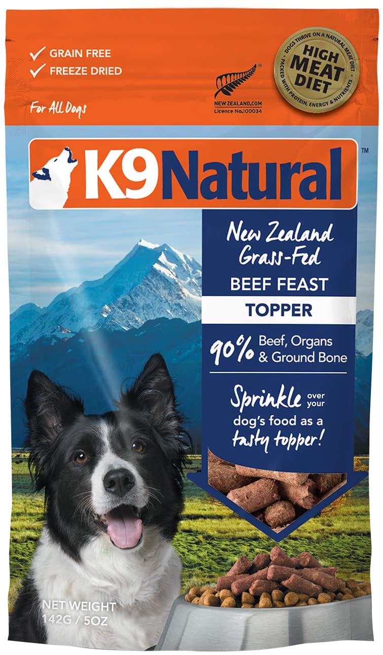 K9 Natural High Meat Grain-Free Freeze Dried Dog Topper