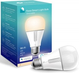 Kasa LED Smart WiFi Alexa Dimmable A19 Light Bulb