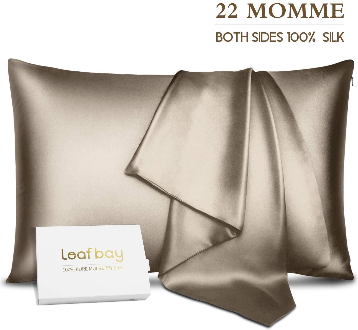 Leafbay Allergen Proof Mulberry Silk Pillowcase