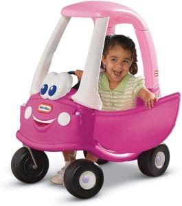 Little Tikes Princess Cozy Coupe Parent Push Car