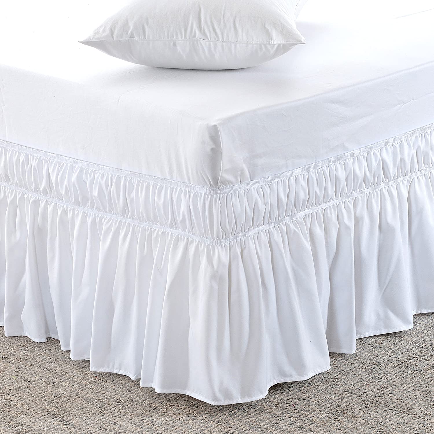 MEILA Elastic Wrap Bed Skirt