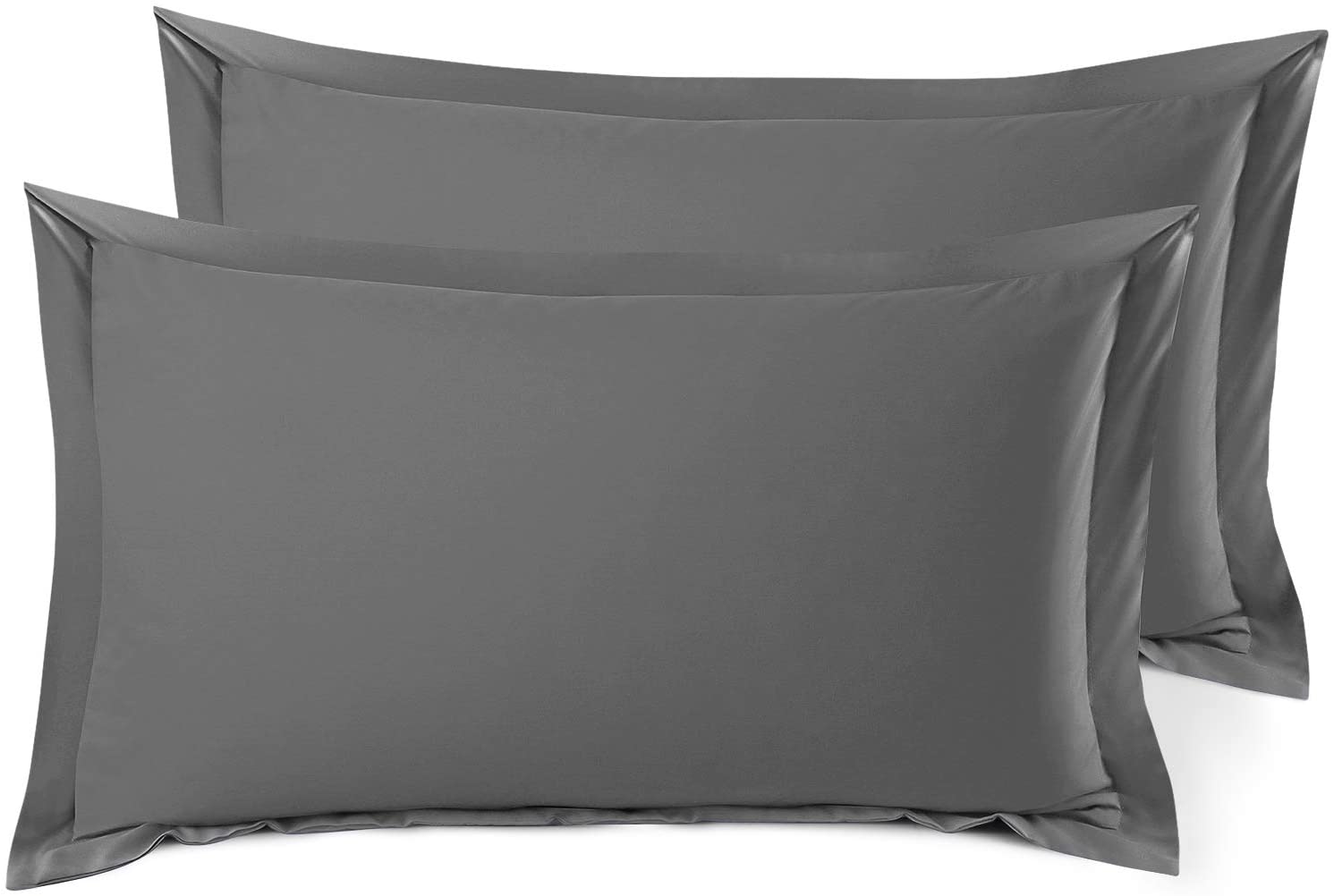 Nestl Bedding Ultra Soft Woven Pillow Shams, 2-Pack