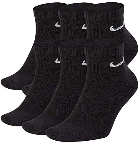 Nike Everyday Sweat Wicking Ankle Socks, 6-Pair