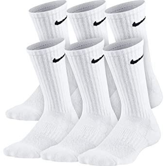 Nike Children’s Breathable Crew Training Socks, 6-Pair