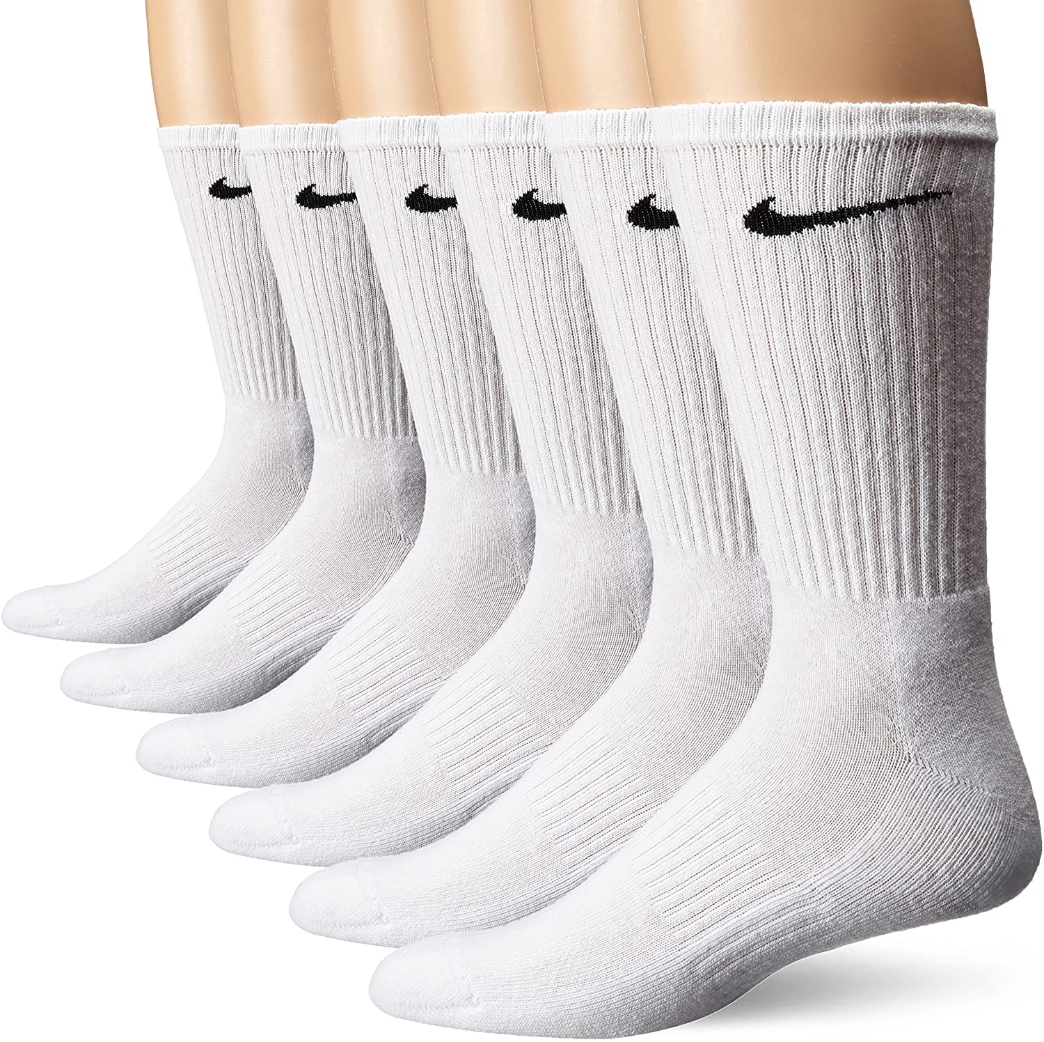 Nike Women’s Performance Cushion Crew Socks, 6-Pair