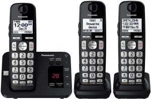 Panasonic Bilingual Caller ID Expandable Cordless Phone & Answering Machine