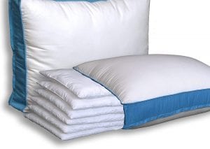 Pancake Pillow Adjustable Down-Alternative Layer Pillow