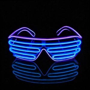 Pinfox Ergonomic Continuous Glow LED Glasses