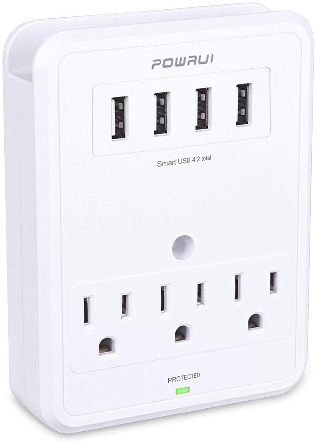 POWRUI Multi In-Wall Outlet Surge Protector