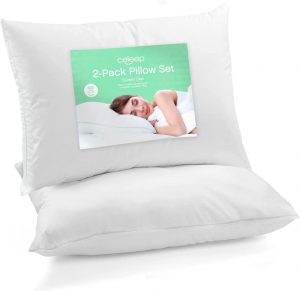 Sable Luxury Down Alternative Soft Pillow, 2-Pack