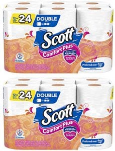 Scott ComfortPlus Toilet Paper, 2-Pack