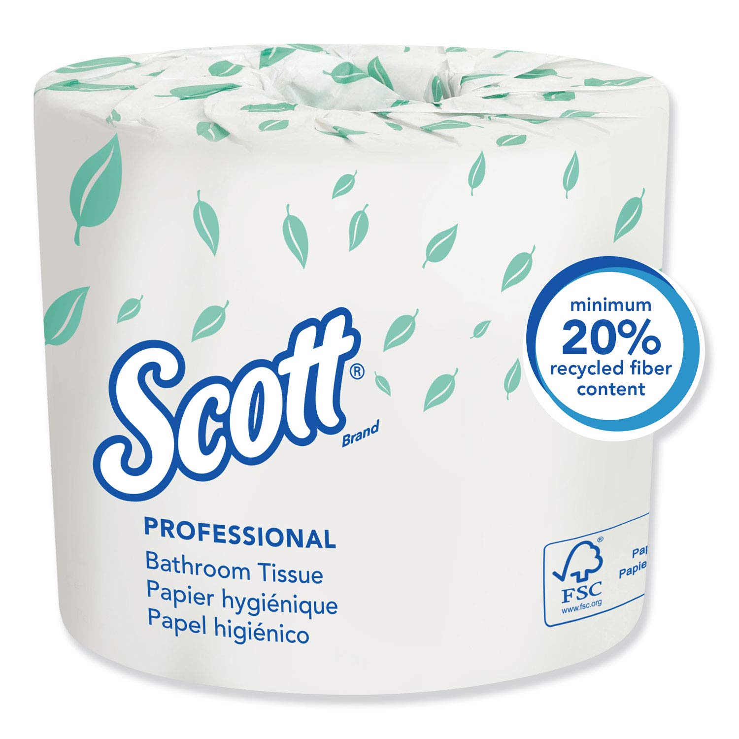 Scott Essential Professional Bulk Toilet Paper, 20 Rolls