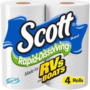 Scott Rapid Dissolving Toilet Paper, 48 Rolls