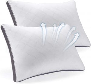 SEPOVEDA Hypoallergenic Bed Pillows, 2-Pack