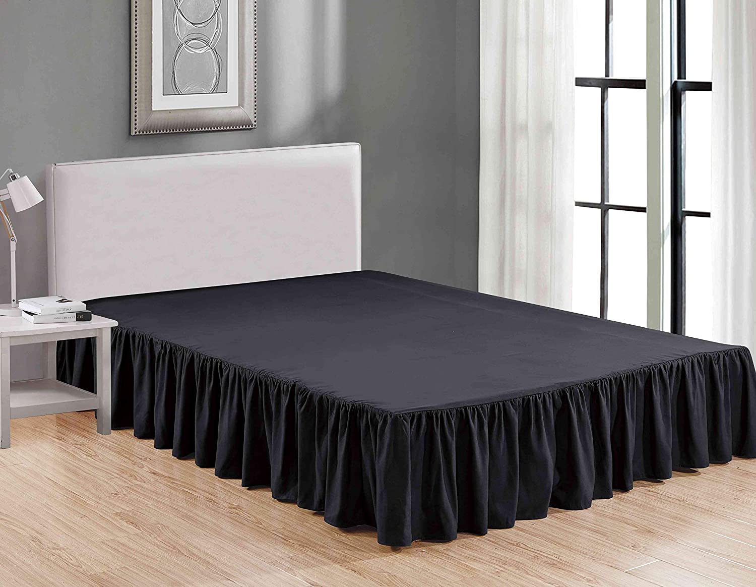 Sheets & Beyond Wrap Around Gathered Bed Skirt