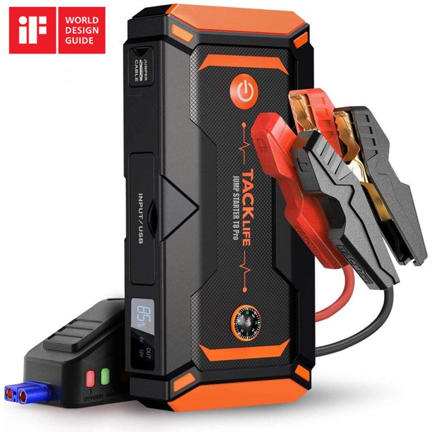 TACKLIFE USB Quick Charge Car Battery Charger
