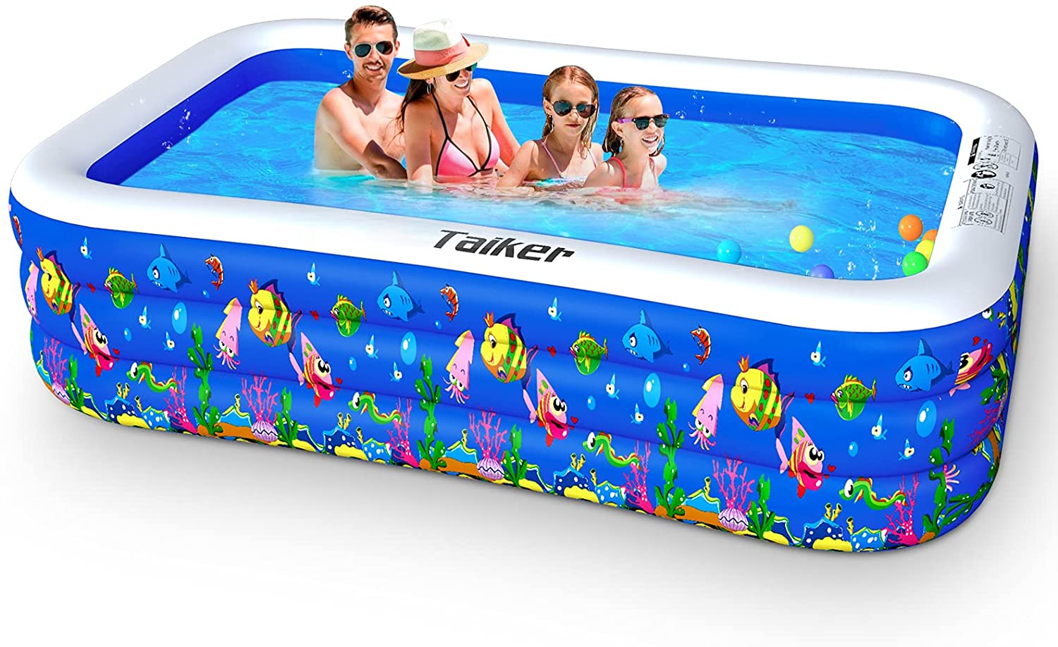 Taiker Leakproof BPA-Free Kids’ Swimming Pool