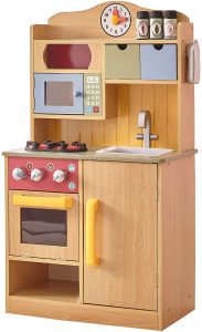 Teamson Kids Little Chef Florence Eco-Friendly Play Kitchen For Kids