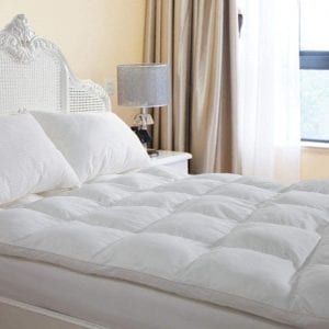 The Duck & Goose Co Overfilled Queen Mattress Pad Topper