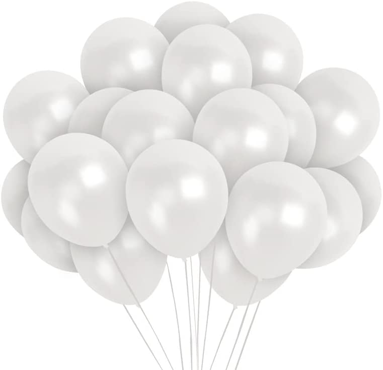 Treasures Gifted Creative Wedding Metallic Balloons, 36-Piece