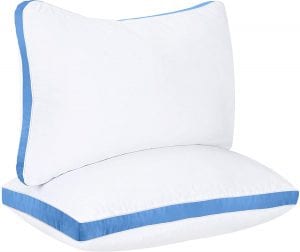 Utopia Bedding Gusseted Pillow, 2-Pack