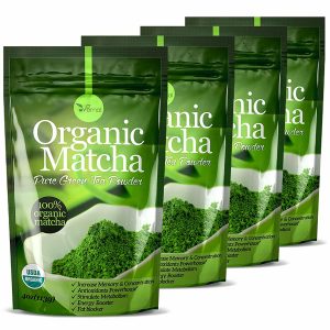 uVernal  Antioxidant Matcha Green Tea Powder, 4-Pack