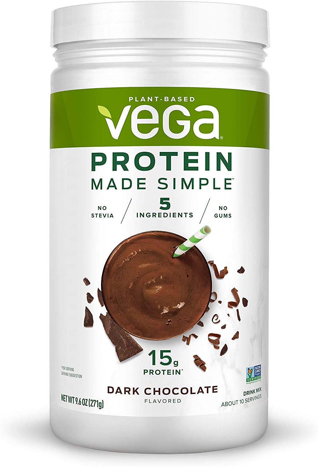 Vega Clean 5 Ingredient Protein Powder, Dark Chocolate
