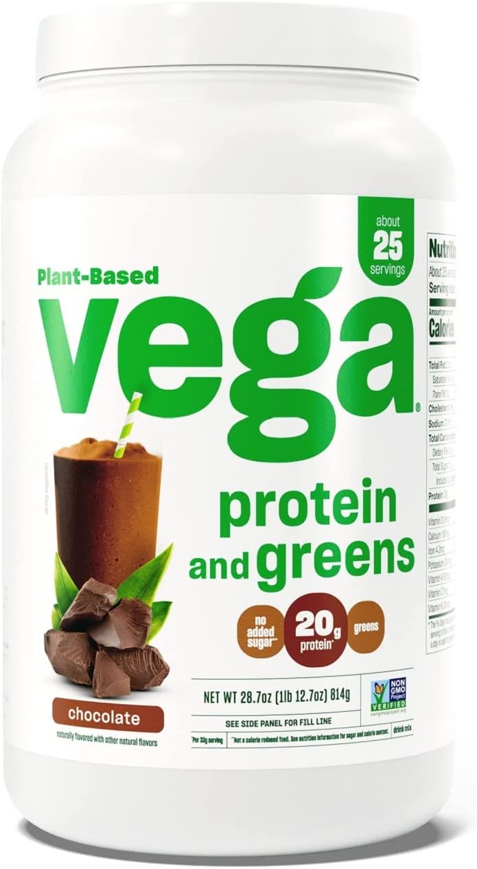 Vega Verified Non-GMO Protein & Greens, Chocolate