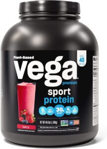 Vega Sport Athletic Premium Protein Powder, Berry