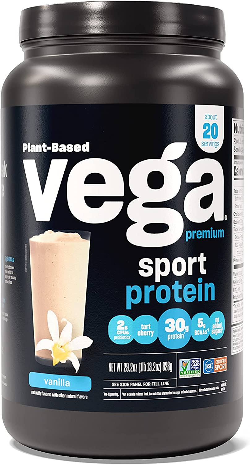 Vega Sport Premium Probiotic Protein Powder, Vanilla