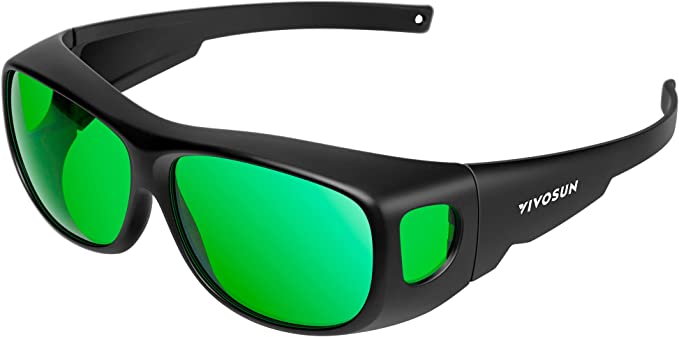 VIVOSUN UV-Blocking Lightweight LED Glasses