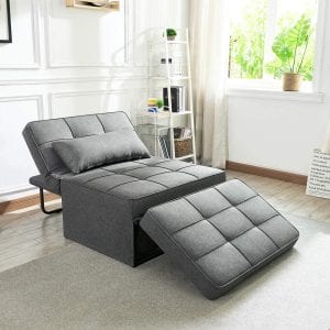 Vonanda Tufted Convertible Chair Sofa Bed
