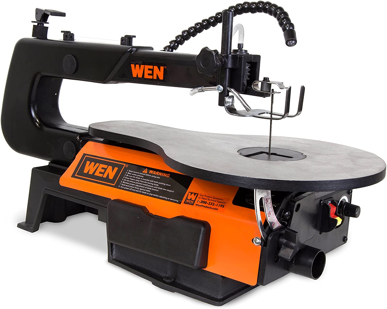 WEN 3921 16-Inch Two-Direction Variable Speed Scroll Saw