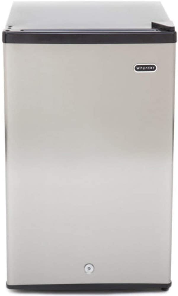 Whynter CUF-210SS Upright Lock Compact Freezer, 2.1 Cubic Feet