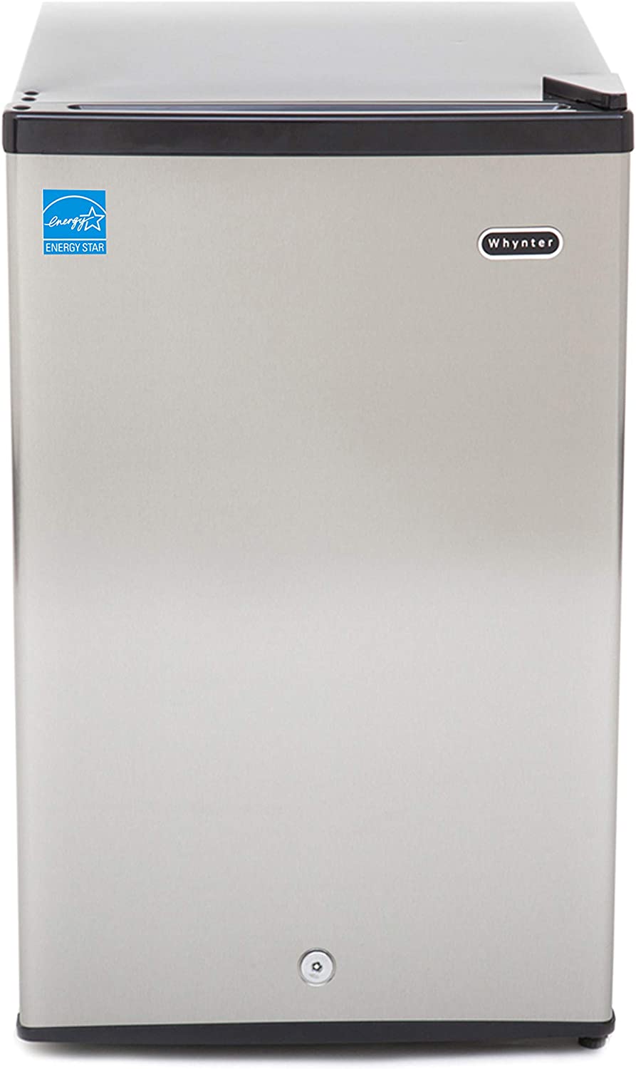 Whynter CUF-210SS Upright Lock Compact Small Freezer, 2.1-Cubic Feet